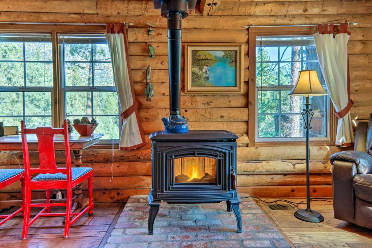 Pine Mountain Club Log Home With Deck And Grill! Exteriér fotografie