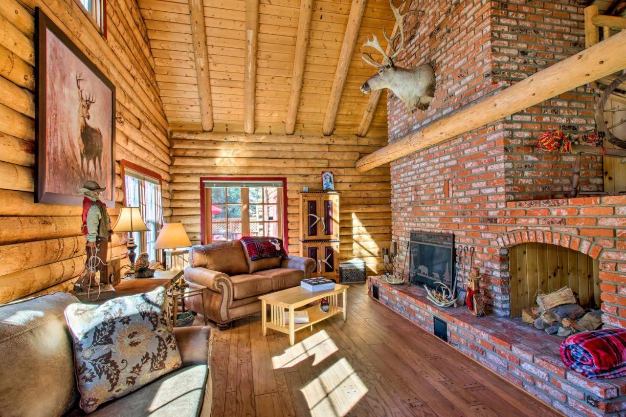 Pine Mountain Club Log Home With Deck And Grill! Exteriér fotografie